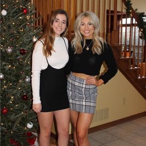 Windsor Black Skirt “Overalls”